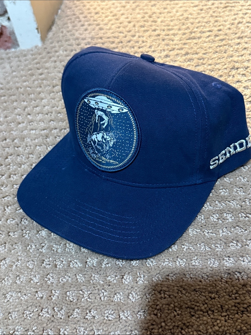 Sendero charros and aliens SnapBack hat cap
